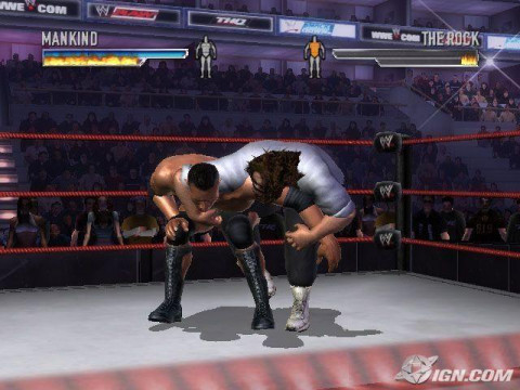 WrestleMania21 TheRock Mankind 3 WrestleMania21 TheRock Mankind 3