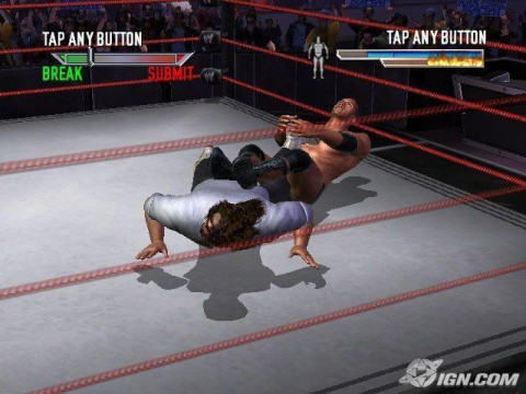 WrestleMania21 TheRock Mankind 5 WrestleMania21 TheRock Mankind 5