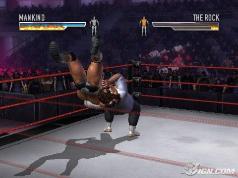 WrestleMania21 TheRock Mankind 6 WrestleMania21 TheRock Mankind 6