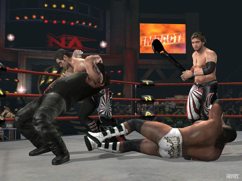 TNA Impact Abyss BookerT ChrisSabin AlexShelley TNA Impact Abyss BookerT ChrisSabin AlexShelley