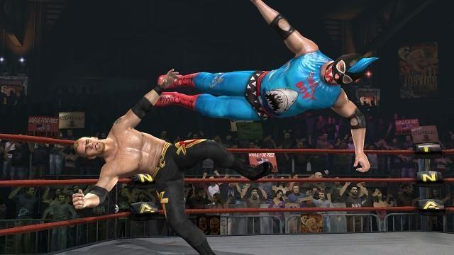 TNA Impact SharkBoy ChristianCage 2