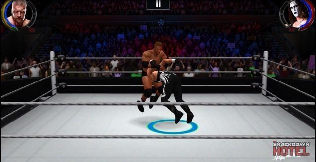 WWE2K Mobile TripleH Sting