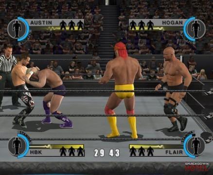 DayOfReckoning2 ShawnMichaels HulkHogan SteveAustin RicFlair