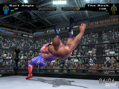 HereComesThePain TheRock KurtAngle 4 HereComesThePain TheRock KurtAngle 4
