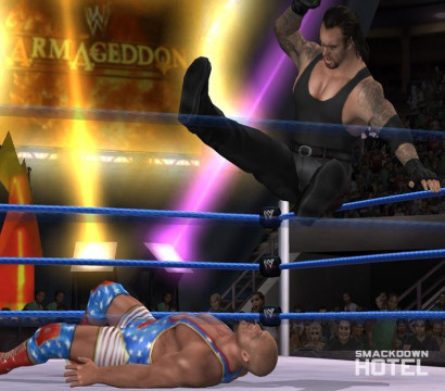 SvR2006 013 KurtAngle Undertaker SvR2006 013 KurtAngle Undertaker