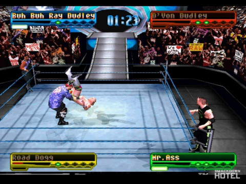 SmackDown BuhBuhRayDudley DVonDudley MrAss BillyGunn RoadDogg SmackDown BuhBuhRayDudley DVonDudley MrAss BillyGunn RoadDogg