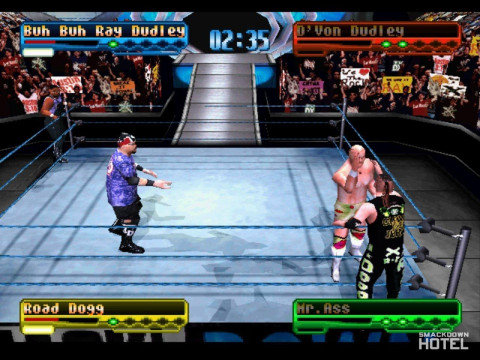 SmackDown BuhBuhRayDudley DVonDudley MrAss BillyGunn RoadDogg 4 SmackDown BuhBuhRayDudley DVonDudley MrAss BillyGunn RoadDogg 4