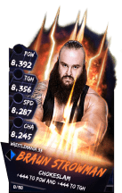 SuperCard BraunStrowman S3 14 WrestleMania33 Fusion