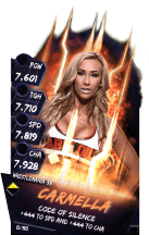 SuperCard Carmella S3 14 WrestleMania33 Fusion