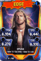 SuperCard Edge S3 14 WrestleMania33 Throwback