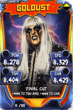 SuperCard Goldust S3 14 WrestleMania33 Throwback