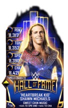 SuperCard ShawnMichaels S3 14 WrestleMania33 HallOfFame