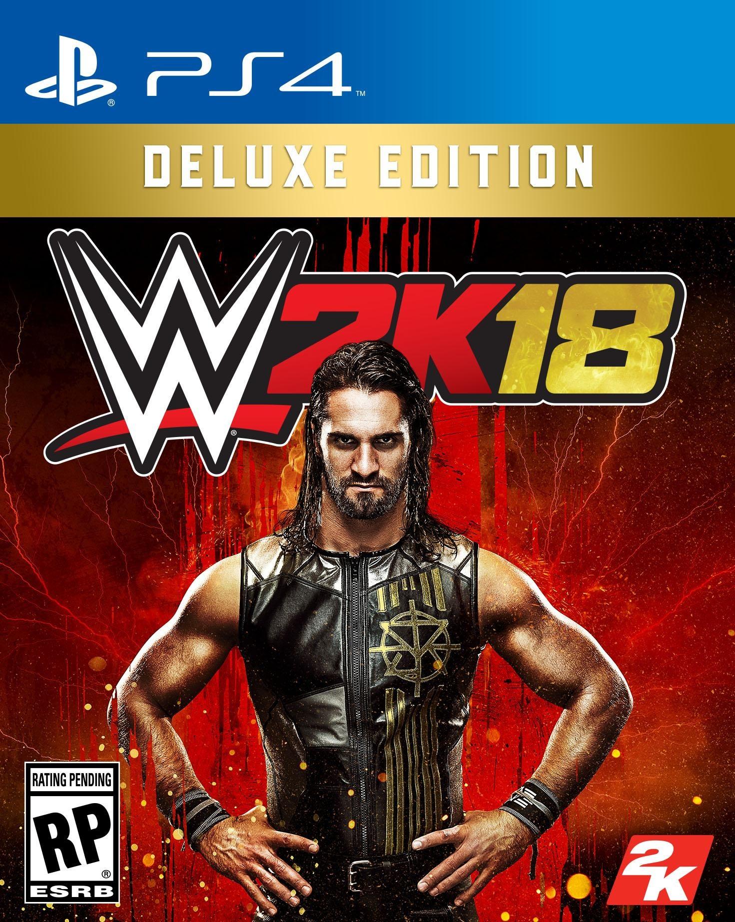 controller Øst Timor Anklage WWE 2K18 Cover Art feat. Seth Rollins | WWE 2K18 Images