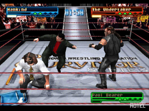 SmackDown Undertaker Mankind PaulBearer SmackDown Undertaker Mankind PaulBearer