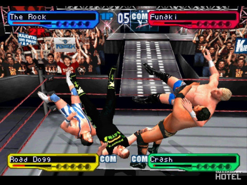 SmackDown2 KnowYourRole Crash RoadDogg TheRock Funaki SmackDown2 KnowYourRole Crash RoadDogg TheRock Funaki