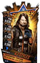 SuperCard AJStyles S3 15 SummerSlam17