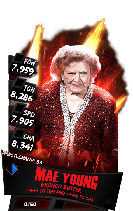 SuperCard MaeYoung S3 14 WrestleMania33 RingDom