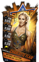 SuperCard CharlotteFlair S3 15 SummerSlam17