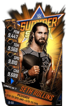 SuperCard SethRollins S3 15 SummerSlam17