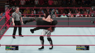 WWE 2K18 AJ Styles Baron Corbin Carry Drag Move