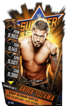 Super card akira tozawa s3 15 summer slam17 13021 216