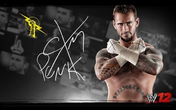 WWE12 Wallpaper CMPunk WWE12 Wallpaper CMPunk
