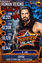 SuperCard RomanReigns S3 15 SummerSlam17 MITB