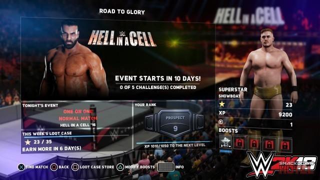 WWE2K18 MyPlayer 16 RTG MainEvent