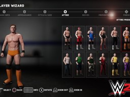 WWE2K18 MyPlayer 4 Wizard Attire
