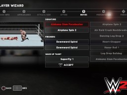 WWE2K18 MyPlayer 5 Wizard Moveset