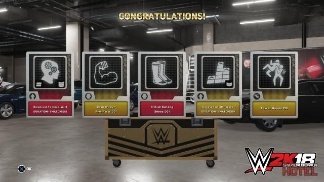 WWE2K18 MyPlayer 9 LootCaseOpening