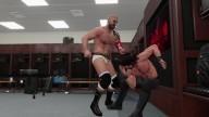 WWE2K18 Backstage Cesaro Rollins