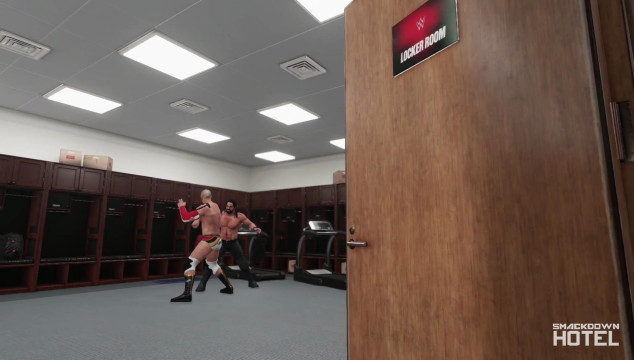 WWE2K18 Backstage LockerRoom WWE2K18 Backstage LockerRoom