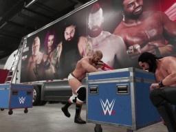 WWE2K18 Backstage SemiTrailer
