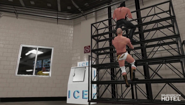 WWE2K18 Backstage Truss Climb WWE2K18 Backstage Truss Climb