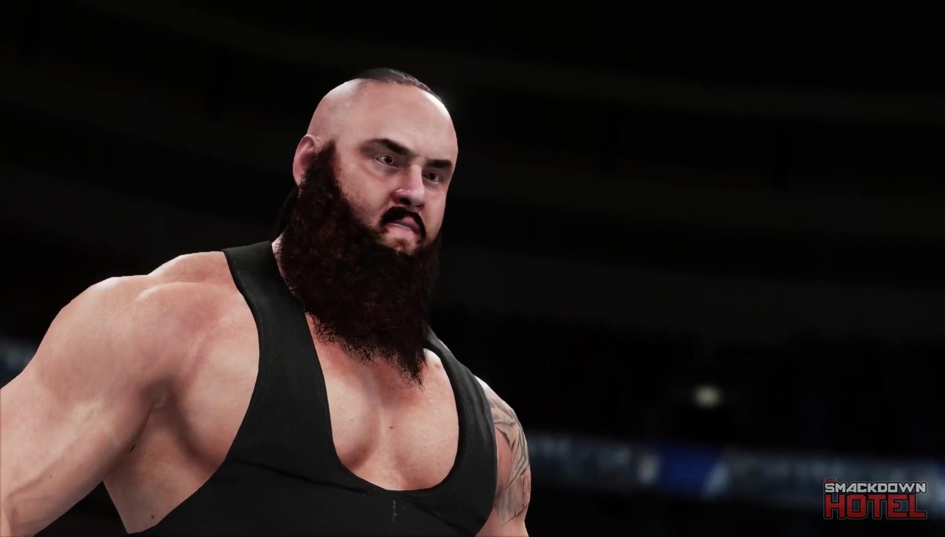 Braun Strowman Wwe 2k18 Roster