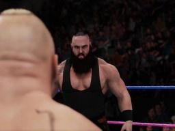 WWE2K18 BraunStrowman Lesnar