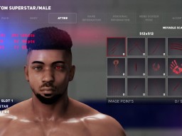 WWE2K18 Creations 10 Scars