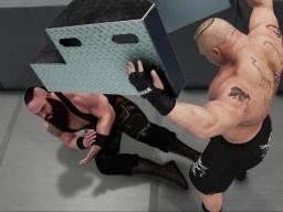 WWE2K18 Lesnar Strowman