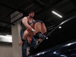 WWE2K18 Trailer Ambrose Car