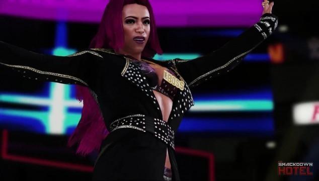 WWE2K18 Trailer SashaBanks