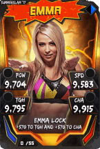 SuperCard Emma S3 15 SummerSlam17 Throwback