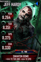 SuperCard JeffHardy S3 14 WrestleMania33 Zombie SuperCard JeffHardy S3 14 WrestleMania33 Zombie