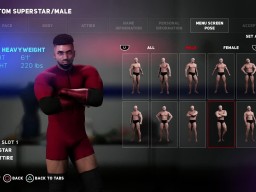 WWE2K18 Creations 28 MenuPose