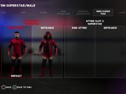 WWE2K18 Creations 31 MenuPose