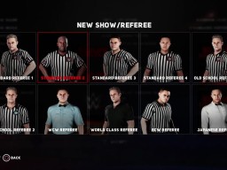 WWE2K18 Creations 39 Referees