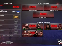 WWE2K18 Universe2 Rivalries