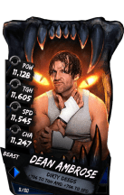 SuperCard DeanAmbrose S4 16 Beast