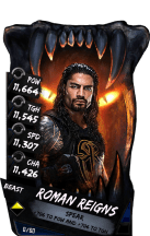 SuperCard RomanReigns S4 16 Beast