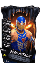 Super card gran metalik s4 16 beast 13769 216